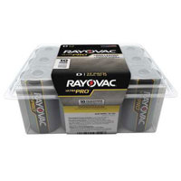 

Rayovac 1.5V D Alkaline Battery, 12-Pack