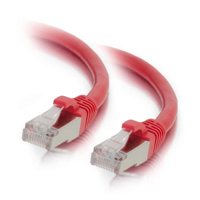 

C2G 3ft Cat6 Snagless Shielded (STP) Network Patch Cable - Red