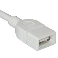 

C2G 1m (3.28') USB 2.0 A Male to A Female Extension Cable, White