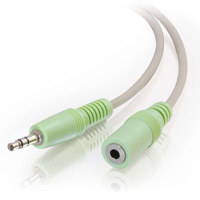 

C2G 6' 3.5mm M/F Stereo Audio Extension Cable, PC-99 Color-Coded