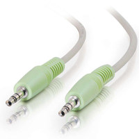

C2G 6' 3.5mm M/M Stereo Audio Cable, PC-99 Color-Coded
