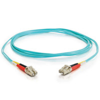 

C2G 3m (9.8') 10 Gb LC/LC Duplex 50/125 Multimode Fiber Patch Cable, Aqua