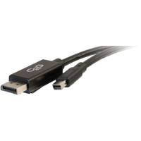 

C2G 6ft Mini DisplayPort to DisplayPort Adapter Cable M/M - Black