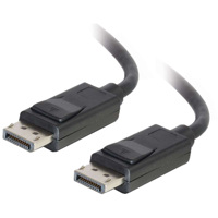 

C2G 6ft DisplayPort Cable with Latches M/M - Black