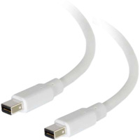

C2G 3ft Mini DisplayPort to DisplayPort Adapter Cable M/M - WHITE