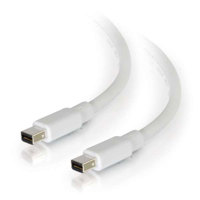 

C2G 6ft Mini DisplayPort to DisplayPort Adapter Cable M/M - WHITE