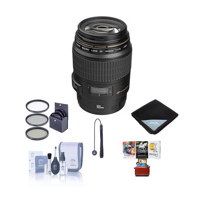 

Canon EF 100mm f/2.8 USM Macro Auto Focus Lens, USA - Bundle with 58mm Filter Kit, Lens Cap Leash, Lens Cleaning Kit, Lens Wrap (15x15),Mac Software Package