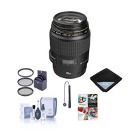 

Canon EF 100mm f/2.8 USM Macro Auto Focus Lens, USA - Bundle with 58mm Filter Kit, Lens Cap Leash, Lens Cleaning Kit, Lens Wrap (15x15), PC Software Package