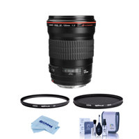 

Canon EF 135mm f/2L USM AutoFocus Telephoto Lens - USA - Bundle With Hoya NXT Plus 55mm 0-Layer HMC UV Filter, Hoya NXT Plus 55mm HMC Circular Polarizer Filter, Cleaning Kit, Microfiber Cloth