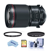 

Canon TS-E 135mm f/4.0L Tilt-Shift Macro Lens USA Warranty - Bundle With Hoya 82mm 10-Layer HMC UV Filter, Hoya 82mm HMC Circular Polarizer Filter, 16GB SDHC Card, Cleaning Kit, Microfiber Cloth