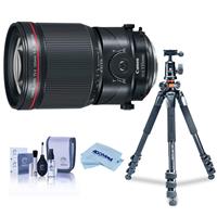 Canon TS-E 135mm f/4.0L Tilt-Shift Macro Lens - U.S.A. Warranty - Bundle With Vanguard Alta Pro 264TBH Tripod and TBH-100 Head w