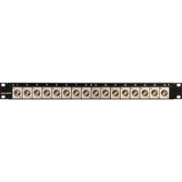 

Canare 161U-BJRU 1RU 75Ohms Flush Mount 16 BNC Connector Panel