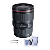 

Canon EF 16-35mm f/4.0L IS USM Ultra Wide Angle Zoom Lens - U.S.A. Warranty - Includes Cleaning Kit, Capleash II