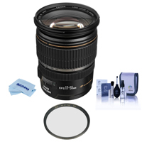 

Canon EF-S 17-55mm f/2.8 IS USM Ultra Wide Angle Zoom Lens for for 40D, 30D, 20D, & Digital Rebel Cameras Only - U.S.A. Warranty - With B + W 77mm UV Haze Multi-Resistant Coating Glass Filter, More