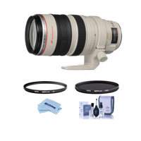 

Canon EF 28-300mm f/3.5-5.6L IS USM AutoFocus Wide Angle Telephoto Zoom Lens , USA - Bundle With Hoya NXT Plus 77mm 10-Layer HMC UV Filter, HOYA 77mm NXT Circular Polari er Filter, Cleaning Kit, Cloth