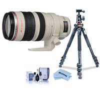 Canon EF 28-300mm f/3.5-5.6L IS USM AutoFocus Wide Angle Telephoto Zoom Lens USA - Bundle With Vanguard Alta Pro 264AT Tripod an