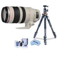 

Canon EF 28-300mm f/3.5-5.6L IS USM AutoFocus Wide Angle Telephoto Zoom Lens USA - Bundle With Vanguard Alta Pro 264AT Tripod and TBH-100 Head with Arca-Swiss Type QR Plate, Cleaning Kit, Micro Cloth