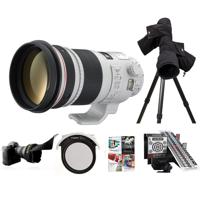 

Canon EF 300mm f/2.8L IS II USM IS Telephoto Lens USA - Bundle with LensAlign MkII Focus Calibration System, LensCoat RainCoat, Canon 52 Drop-In CPL Filter, Flex Lens Shade, Pro Software Package