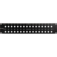

Canare 2RU A/V Bulkhead Standoff Panel, Unloaded Patch