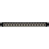 

Canare 2RU A/V Bulkhead Panel, 32 Flush Mount XLR3-32F77 Type Connectors