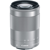 

Canon EF-M 55-200mm f/4.5-6.3 IS STM Lens - Silver