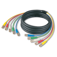 

Canare 5 Channel 75 Ohm V5-5C Video Coxial Cable, BCP-C5B Plug, 50m