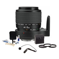 

Canon MP-E 65mm f/2.8 1-5x Macro Photo Manual Focus Telephoto Lens Kit, USA with 58mm Photo Essentials Filter Kit, Lens Cap Leash, Professional Lens Cleaning Kit