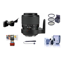 

Canon MP-E 65mm f/2.8 1-5x Macro Photo Manual Focus Telephoto Lens USA - Bundle with 58mm Filter Kit, Lens Cleaning Kit, Cap Leash, Adjustable Flexible Lens Shade, Mac Software Package