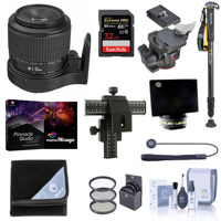 

Canon MP-E 65mm f/2.8 1-5x Macro Photo Manual Focus Telephoto Lens USA - Bundle with Monopod, 4 way Focusing Rail, 58mm Filter Kit, Lens Shade, Lens Wrap, PRO Software, And More