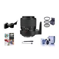 

Canon MP-E 65mm f/2.8 1-5x Macro Photo Manual Focus Telephoto Lens USA - Bundle with 58mm Filter Kit, Lens Cleaning Kit, Cap Leash, Adjustable Flexible Lens Shade, PC Software Package