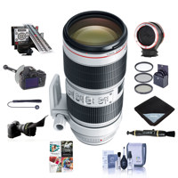 

Canon EF 70-200mm f/2.8L IS III USM AutoFocus Telephoto Zoom Lens - USA - Bundle With LensAlign MkII Focus Calibration System, FocusShifter DSLR Follow Focus, Peak Lens Changing Kit Adapter, And More