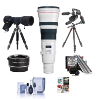 

Canon EF 800mm f/5.6L IS USM Image Stabilizer Super Telephoto Zoom Lens USA Warranty - Bundle with LensAlign MkII Focus Calibration System, Canon ERC-E4L Raincover, Canon AF Extension Tube EF 25 II, MORE