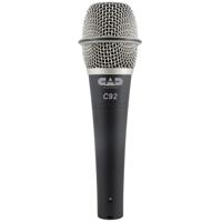

CAD Audio C92 Premium Cardioid Condenser Handheld Microphone with TrueFlex Equitek Capsule