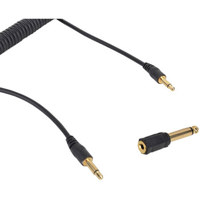 

Cactus CA-360 Coiled 3.5mm Cable with 6.35mm Plug Adapter
