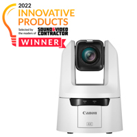 

Canon CR-N500 13.4MP 4K Ultra HD 15x PTZ Camera, Titanium White