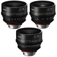 

Canon 3 Pack SUMIRE PRIME Lenses With CN-E24mm T1.5 FP X (PL Mount) Lens - CN-E50mm T1.3 FP X (PL Mount) Lens - CN-E85mm T1.3 FP X (PL Mount) Lens