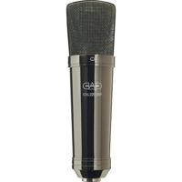 

CAD Audio GXL2200BP Large Diaphragm Cardioid Condenser Microphone, -36dBV Sensitivity, 75 Ohms Impedance, Black Pearl Chrome Finish
