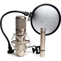 

CAD Audio GXL3000 Studio Pack, Includes GXL3000 Studio Microphone, GXL1200 Studio Microphone, EPF15A Pop Filter, Shock Mount and Mic clip