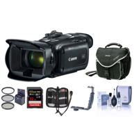 

Canon VIXIA HF G50 4K UHD Camcorder, 20x Optical Zoom - Bundle With 32GB SDHC U3 Card, Video Bag, 58mm Filter Kit, Cleaning Kit, Memory Wallet, Dual Shoe Bracket