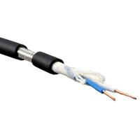 

Canare L-2T2S Two-Conductor Shielded Cable Single Braided, 328', Black