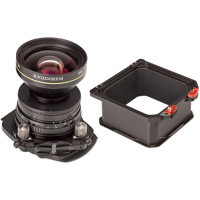 

Cambo WTSA-890 Wide-Tilt/Swing Lenspanel with 90mm Rodenstock HR-Digaron-SW Short Barrel Lens, Spacer