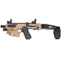 

Command Arms Micro Conversion Kit, MCK, for Glock 20 & 21 - Stabilizer Model, Tan/Flat Dark Earth