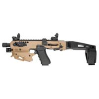 

Command Arms Micro Conversion Advanced Kit, MCK, for Glock 20 & 21 - Stabilizer Model, Tan/Flat Dark Earth