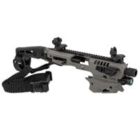

Command Arms Micro Conversion Advanced Kit, MCK, for Glock 20 & 21 - Stabilizer Model, Tungsten Gray