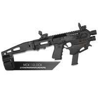 

Command Arms Micro Conversion Advanced Kit, MCK, for Glock 17, 19, 19X, 22, 23, 31, 32 & G45 - Stabilizer Model, Black