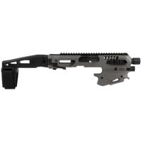 

Command Arms Micro Conversion Advanced Kit, MCK, for Glock 17, 19, 19X, 22, 23, 31, 32 & G45 - Stabilizer Model, Tungsten Gray