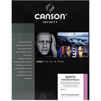 

Canson Infinity Baryta Photographique II Pure White Inkjet Paper, 310gsm, Satin, 8.5x11", 25 Sheets