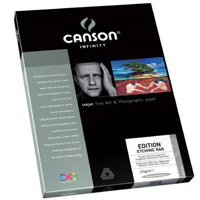 

Canson Infinity Edition Etching, 100% Cotton Rag, 310gsm Bright White Matte Inkjet Paper, 11x17", 25 Sheets