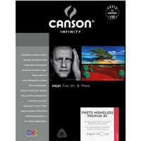 

Canson Infinity Infinity Photo HighGloss Premium RC 315gsm Inkjet Paper, 13x19", 25 Sheets