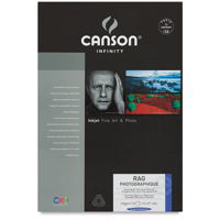 

Canson Infinity Rag Photographique Smooth Matte Paper, 310gsm, 18.3mil, 13x19", 25 Sheets